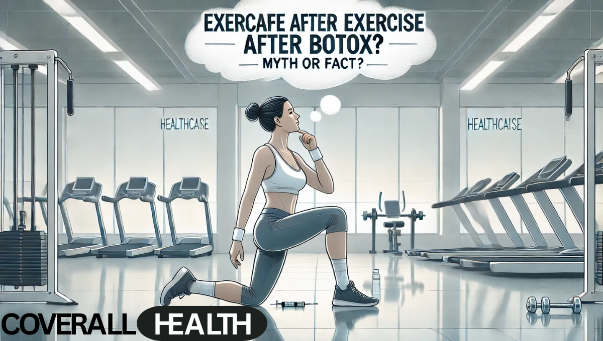 exercise after Botox myth