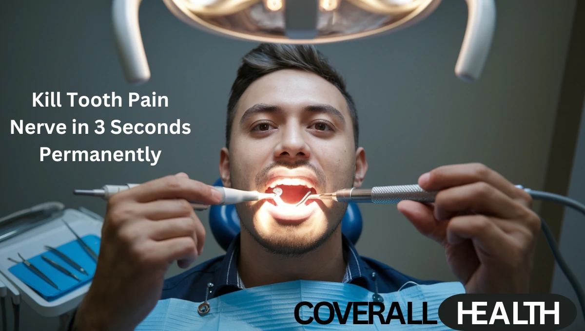 Kill Tooth Pain Nerve in 3 Seconds Permanently