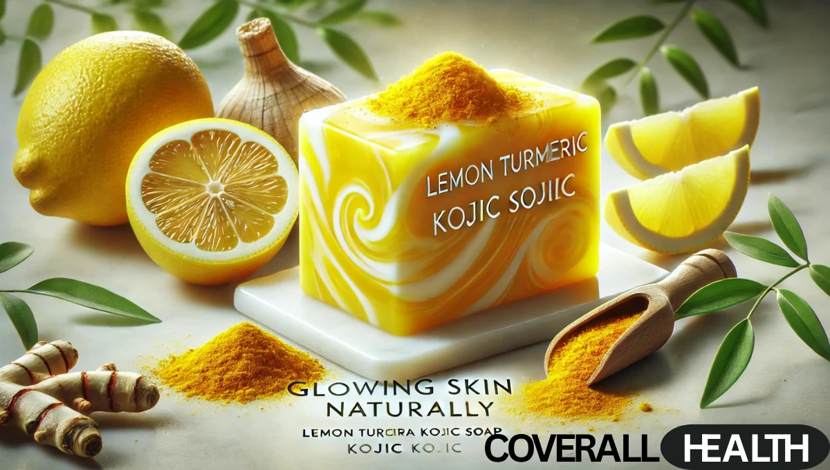 Lemon Turmeric Kojic Soap